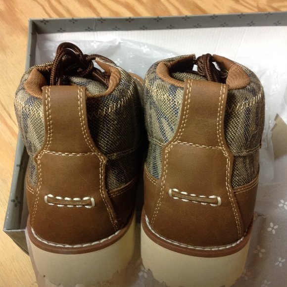 Sun + Stone Men's Kohen Camo Printed Lace Up Chukka Boots 11.5M New in Box - Picture 8 of 13